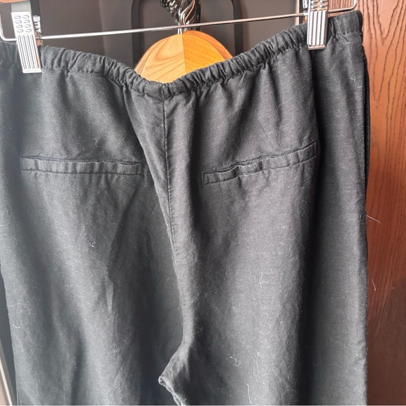 H&M Black Linen Trousers - Picture 4 of 5